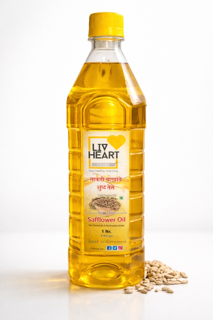 Wood-pressed Safflower Oil