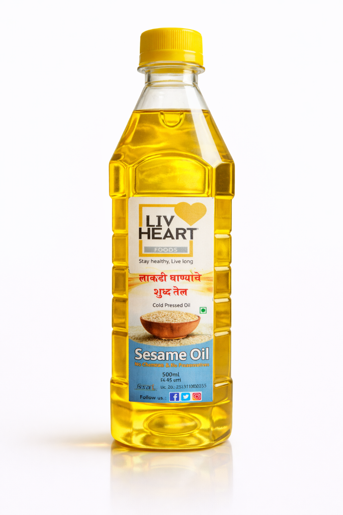 Wood-pressed Sesame Oil