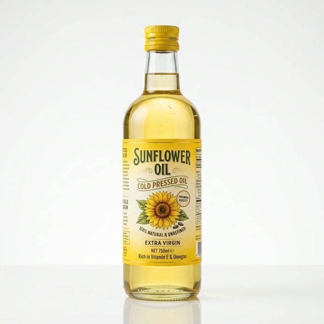 Wood-pressed Sunflower Oil